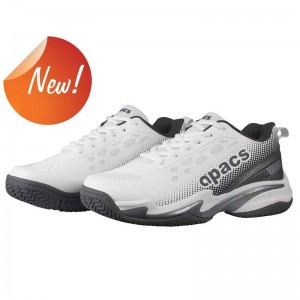 Apacs Advantage 622 Shoe - White/Grey
